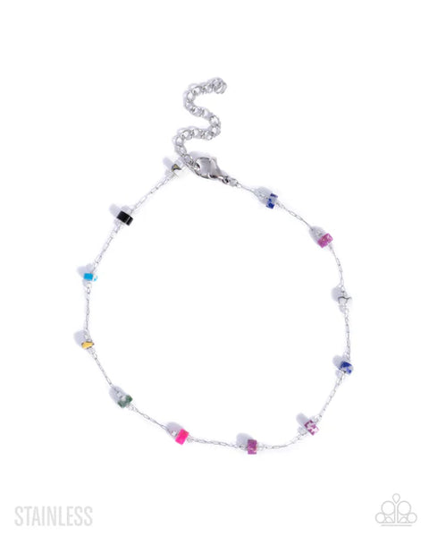 Paparazzi Stony Surrender - Multi Anklet