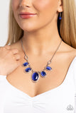 Paparazzi A BEAM Come True - Blue Necklace