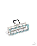 Paparazzi A Glittery Example- Bue Hair Clip