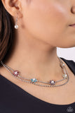 Paparazzi A SQUARE Beauty - Multi Necklace