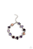 Paparazzi Actively Abstract - Purple Bracelet