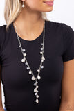 Paparazzi Admirable Array - White Necklace