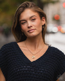Paparazzi Adorable Ace- Gold Necklace