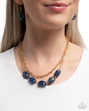 Paparazzi Adorable Acrylics- Blue Necklace
