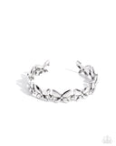 Paparazzi Aerial Amazement - Silver Heart Bracelet