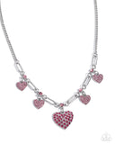Paparazzi Affectionate Accuracy- Pink Necklace