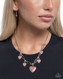 Paparazzi Affectionate Accuracy- Pink Necklace