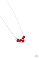 Paparazzi Al-ROSE Ready - Red Roses Necklace