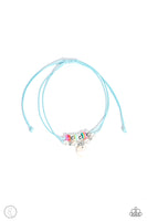 Paparazzi All TIDE Up - Blue String Coastal Anklet