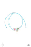 Paparazzi All TIDE Up - Blue String Coastal Anklet