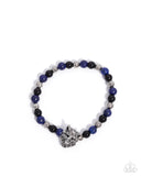 Paparazzi Alphas Claim- Blue Bracelet