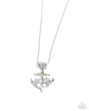 Paparazzi Anchored Accent- Green Necklace
