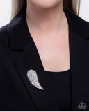 Paparazzi Angelic Affection- White Brooch