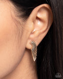 Paparazzi Angelic Altitude - Gold Earrings