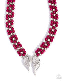 Paparazzi Angelic Ardor- Red Necklace