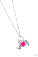 Paparazzi Angelic Artistry - Pink Necklace