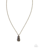 Paparazzi Australian Ambition- Brass Necklace