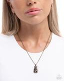 Paparazzi Australian Ambition- Brass Necklace