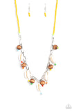 Paparazzi BEACH for the Sun - Multi Cowrie Shells Necklace