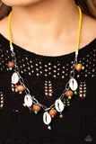 Paparazzi BEACH for the Sun - Multi Cowrie Shells Necklace