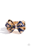 Paparazzi BOW Caution to the Wind- Gold