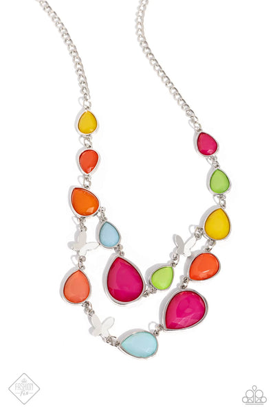 Paparazzi FF JAN 24 BRIGHT Club - Multi Necklace