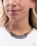 Paparazzi Badda Boom Badda BLING- Black Necklace
