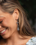 Paparazzi Balancing Bird- Silver Earrings