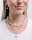 Paparazzi Baroque Bling- Pink Necklace