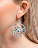 Paparazzi Basic Bouquet- Blue Earrings