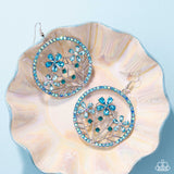 Paparazzi Basic Bouquet- Blue Earrings