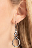 Paparazzi Bauble Bliss - Black Earrings