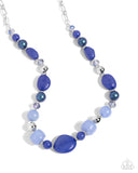 Paparazzi Beaded Blessing - Blue Necklace