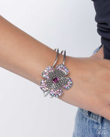 Paparazzi Bedazzled Bloom - Purple Bracelet