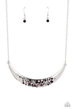 Paparazzi Bejeweled Baroness - Purple Necklace