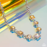 Paparazzi Bejeweled Bravado - Yellow Necklace