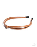 Paparazzi Believe It Or KNOT- Brown HairBand