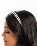 Paparazzi Believe It Or KNOT- White Hairband