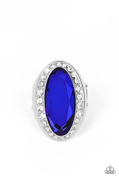 Paparazzi Believe in Bling - Blue Gem Ring