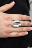 Paparazzi Believe in Bling - White Ring