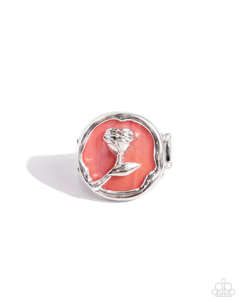 Paparazzi Belles Rose - Orange Ring