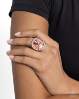 Paparazzi Belles Rose - Orange Ring