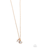 Paparazzi Blessed Brilliance- Gold Necklace