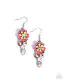 Paparazzi Blooming Ballad- Pink Earrings