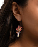 Paparazzi Blooming Ballad- Pink Earrings