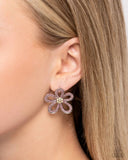 Paparazzi Blooming Belle- Pink Earrings
