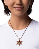 Paparazzi Blooming Boss- Brown Necklace