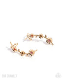 Paparazzi Blooming Boulevard- Gold Earrings