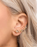 Paparazzi Blooming Boulevard- Gold Earrings