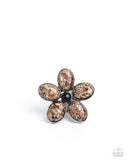 Paparazzi Blooming Bounty- Brown Ring